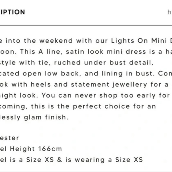 White Fox Boutique Lights On Mini Dress - Picture 11 of 11